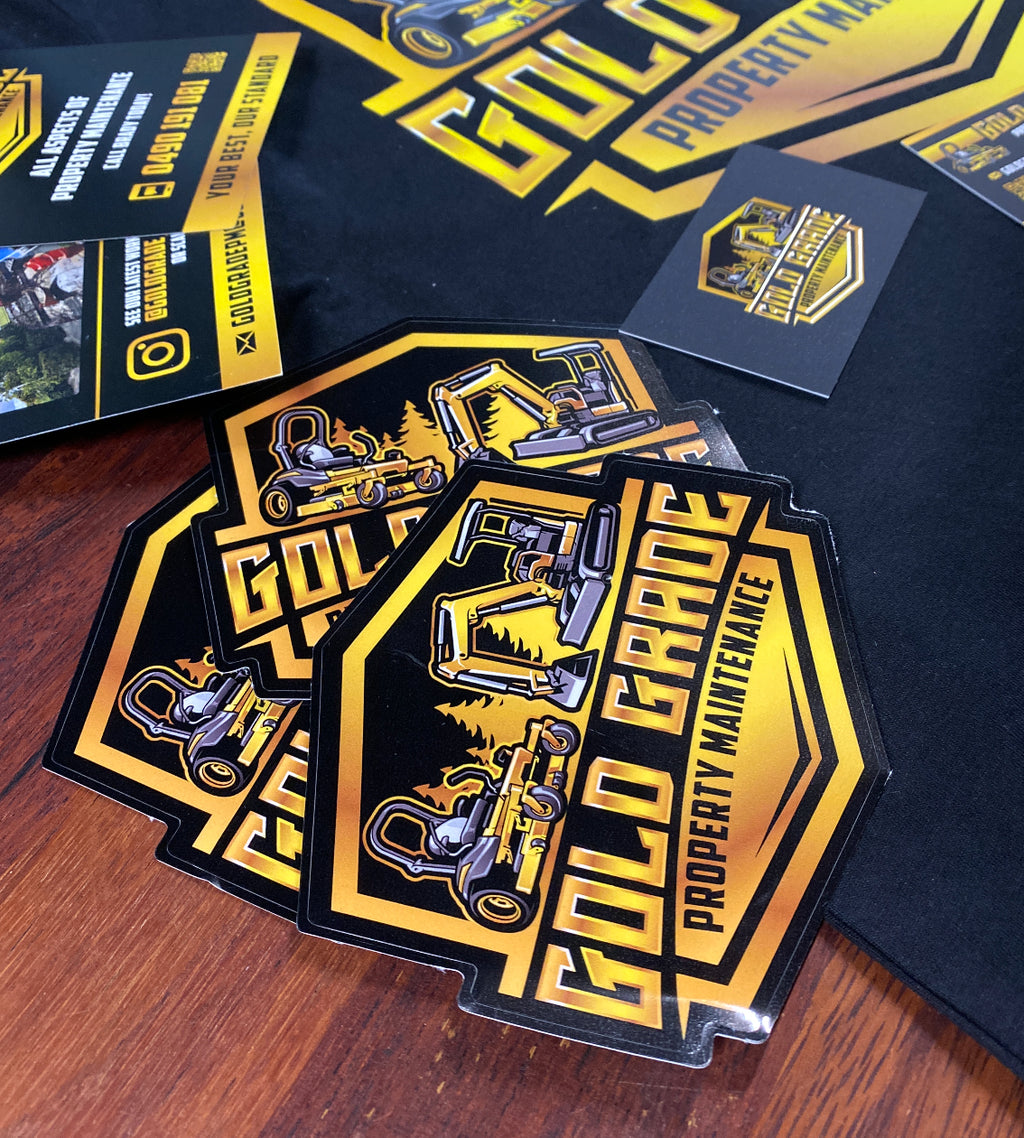 Custom Shape Stickers