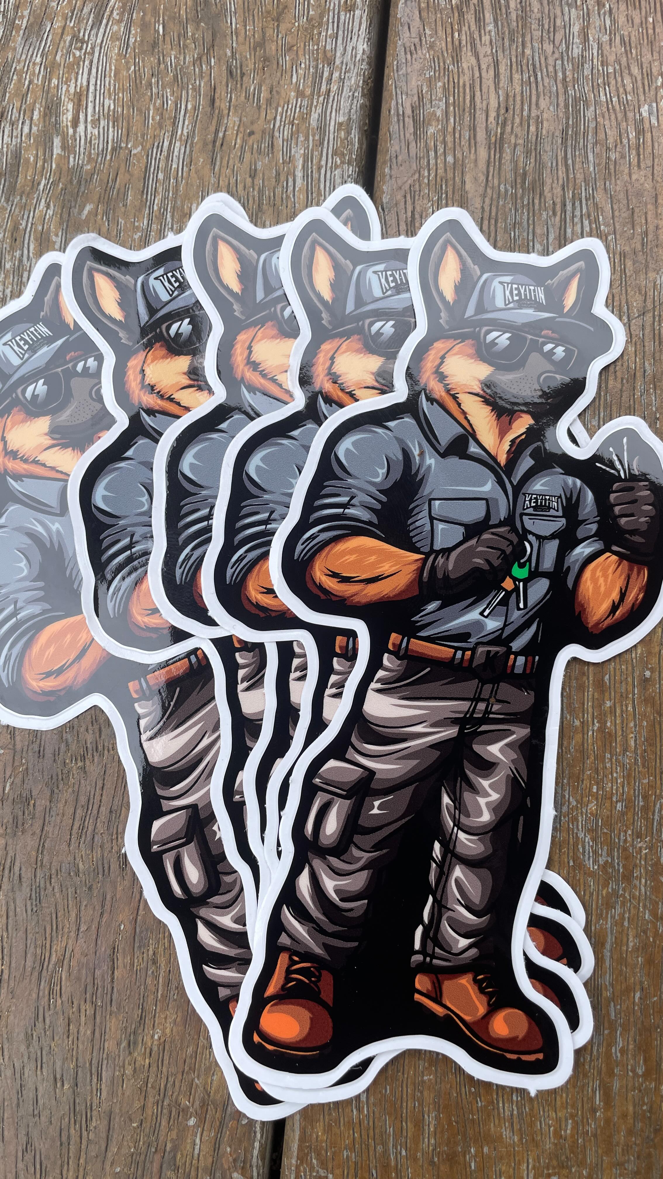 Custom Shape Stickers