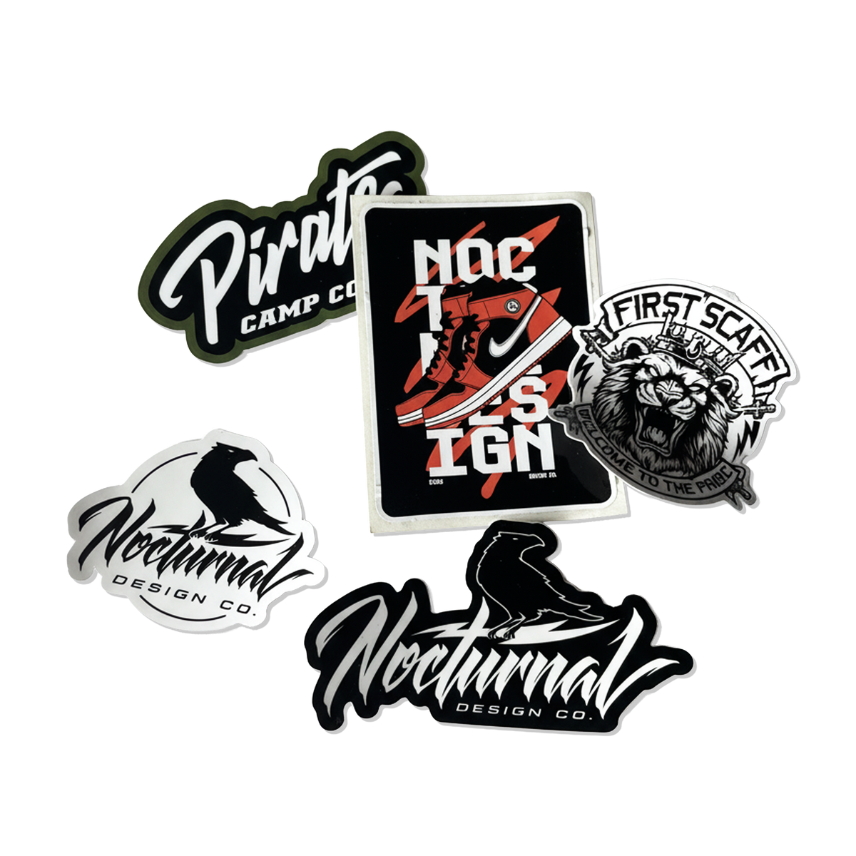 Sticker Tauer Sample Sticker Sample Pack – Nocturnal Design Co